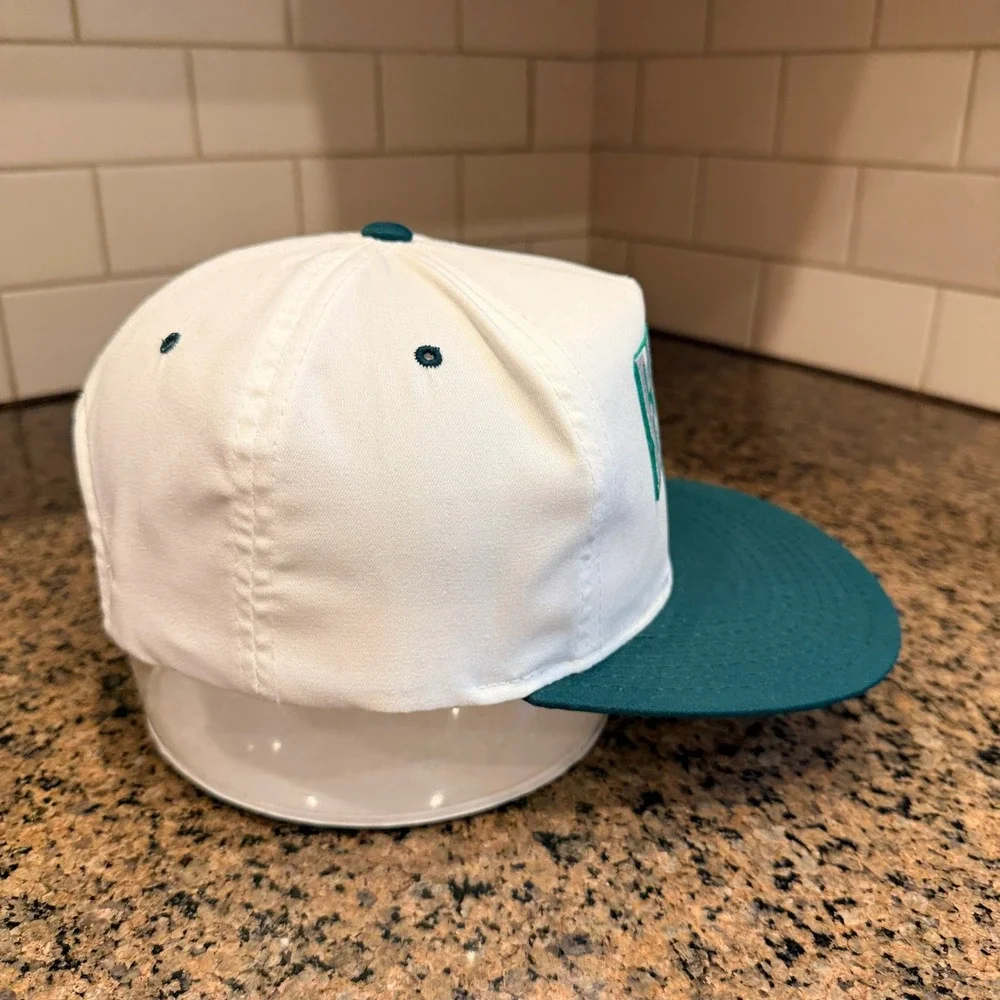 Vtg 90s Philadelphia Eagles New Era Pro Design Snapback Hat Made in US Deadstock